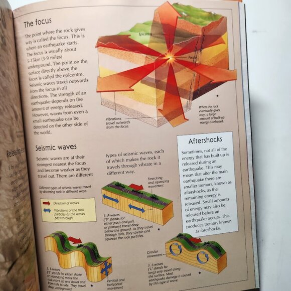 The Usborne Internet-Linked Book Encyclopedia of Planet Earth Science Homeschool - Picture 10 of 14